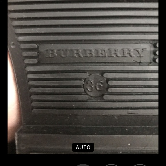 Burberry rain boots EU 36 US 6 - Picture 3 of 8